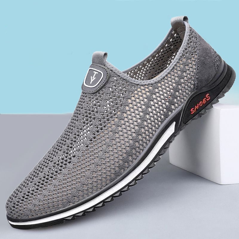 Muške ljetne prozračne mrežaste cipele, casual slip-on s protukliznom potplatom