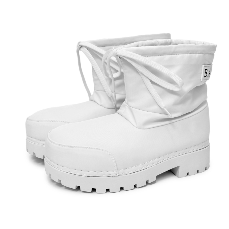 Snow boots Big-Toe Paris za muškarce i žene, s debelim potplatom, povećanjem visine, protuklizne, vodootporne, s vezicama, vanjske skijaške čizme
