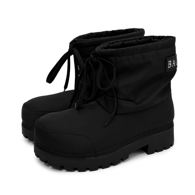 Snow boots Big-Toe Paris za muškarce i žene, s debelim potplatom, povećanjem visine, protuklizne, vodootporne, s vezicama, vanjske skijaške čizme
