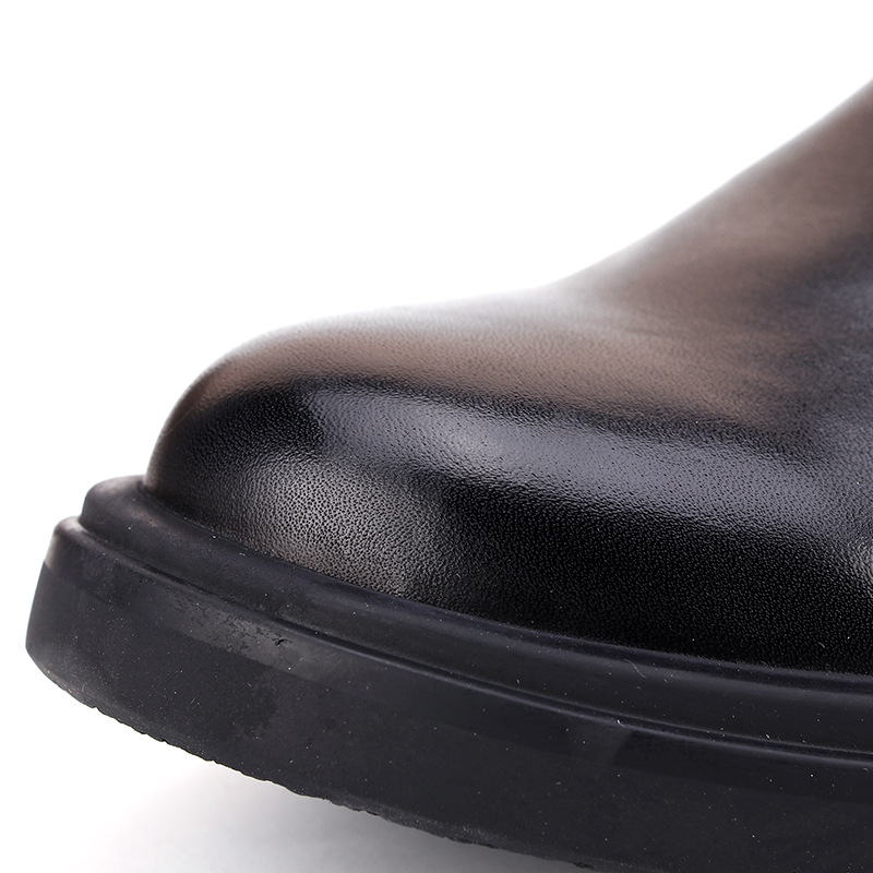 Muške kožne mokasine – poslovni i casual stil, prirodna koža, okrugli vrh, niski potplat, protuklizne, retro mekana podstava