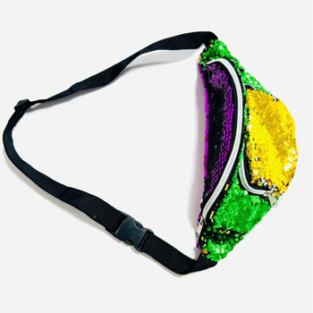 Pojasna torba sa šljokicama, unisex, sportska torba preko ramena