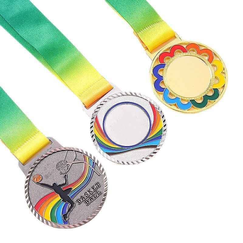 Prilagođena metalna medalja za sportske događaje – maraton, obljetnica, cinkova legura, pozlaćena