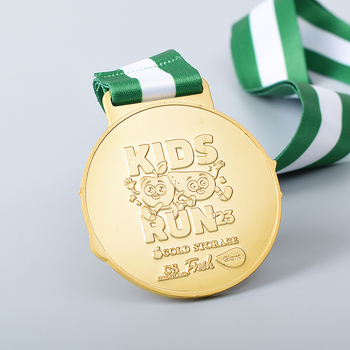Prilagođena metalna medalja za maraton, spomen-medalja s pozlaćenom površinom