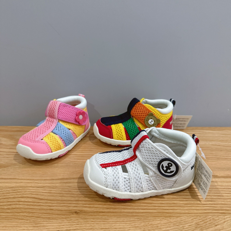 Dječje brzo sušeće sandale za plažu, unisex, ljeto, s Velcro zatvaračem, gornji dio od tkanine, gumeni đon