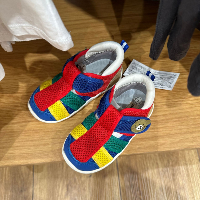 Dječje brzo sušeće sandale za plažu, unisex, ljeto, s Velcro zatvaračem, gornji dio od tkanine, gumeni đon