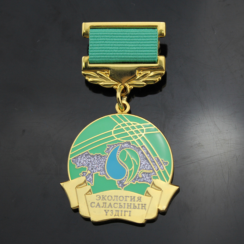 Prilagođene metalne medalje za sportske događaje, s obojenim završnim slojem, trkačke plakete, nagrade za maraton