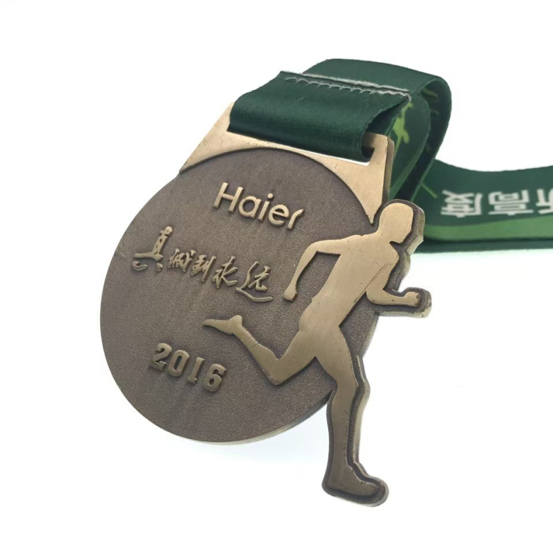 Metalne medalje za škole i korporativne sportske događaje, prilagođene nagrade za maraton, nagrade od cinkove legure za natjecanja na otvorenom