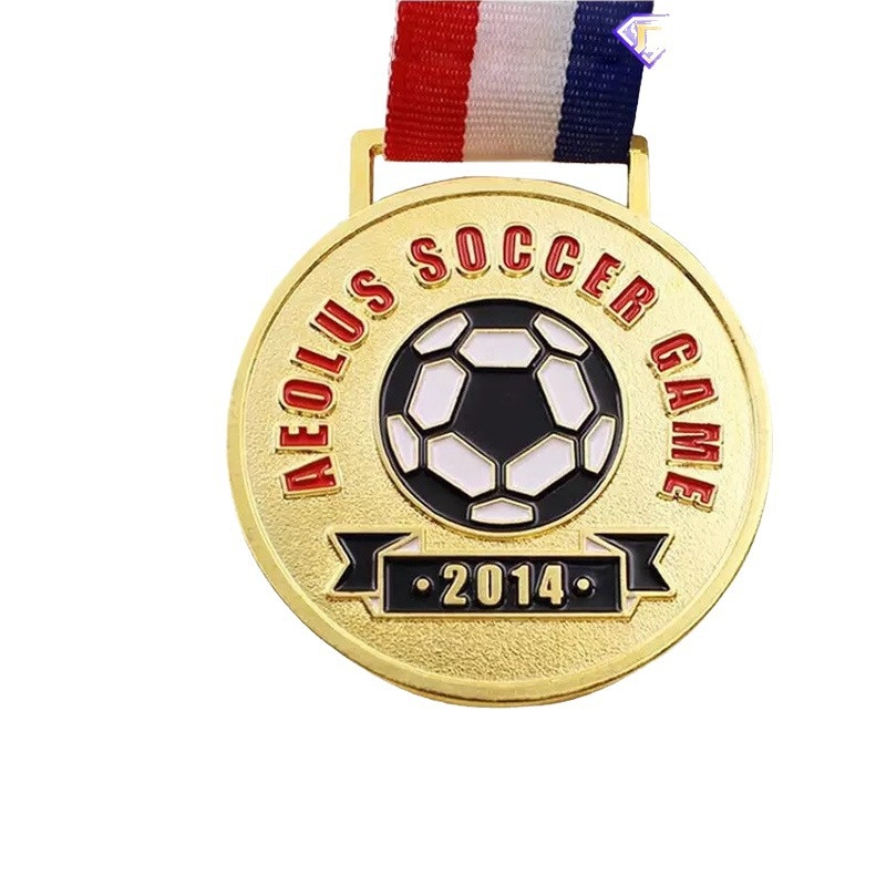 Personalizirana metalna medalja za maraton za školske sportske događaje – utrke u trčanju i biciklizmu, prigodna nagrada