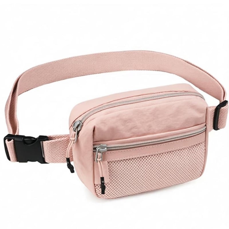 2025 novi stil, jednostavna i svestrana ženska nylon torba za struk, lagana crossbody torba s velikim kapacitetom