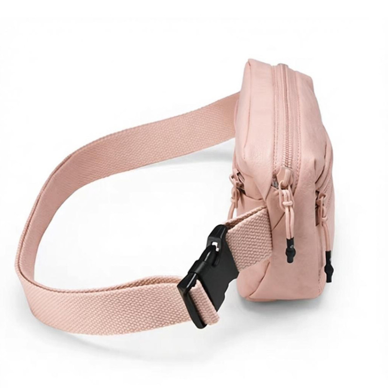 2025 novi stil, jednostavna i svestrana ženska nylon torba za struk, lagana crossbody torba s velikim kapacitetom