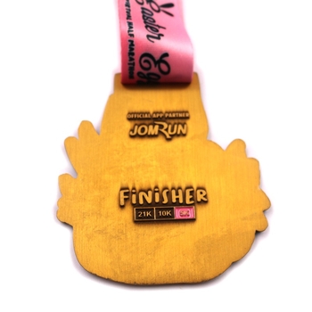 Maratonska medalja od cinkovog legura, prilagodljiva za vanjske aktivnosti