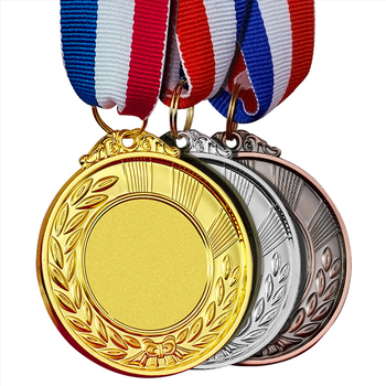 Metalna memorijalna medalja za maraton s oznakom vrtića – zlatna, srebrna i brončana