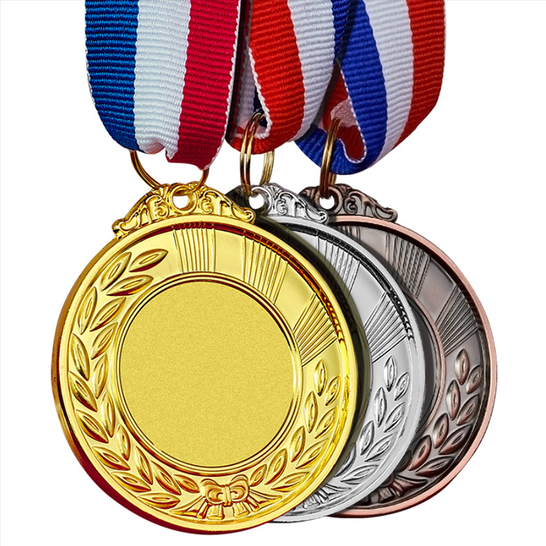 Metalna memorijalna medalja za maraton s oznakom vrtića – zlatna, srebrna i brončana