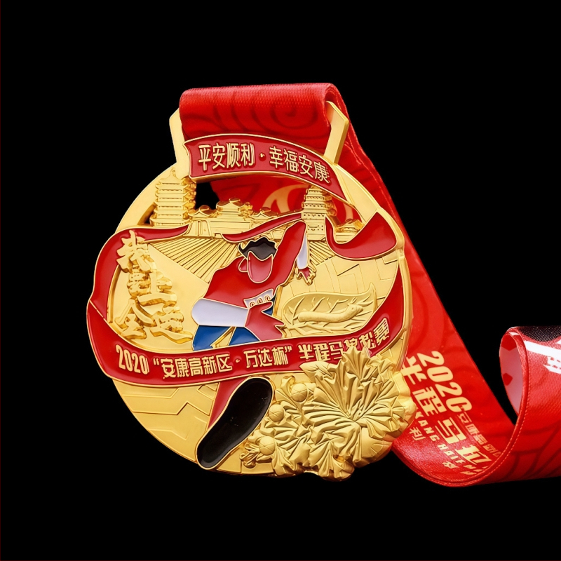 Metalne medalje, medalje za maraton, prilagođene spomen-medalje za planinarenje po lijepim lokacijama, kulturni i kreativni pokloni