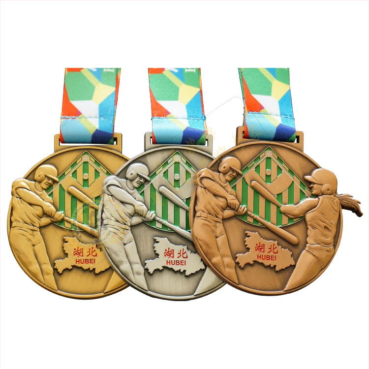 Prilagođene metalne medalje za ples, košarku, badminton, nogomet i maraton