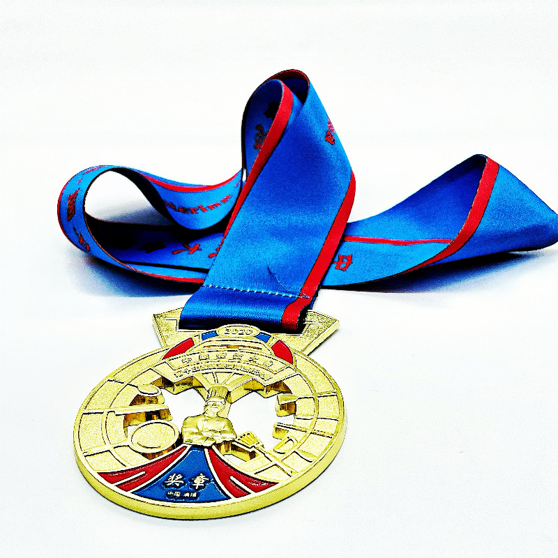 Prilagođene metalne medalje za školske sportske događaje i maratone – spomen medalje zlatne, srebrne i brončane