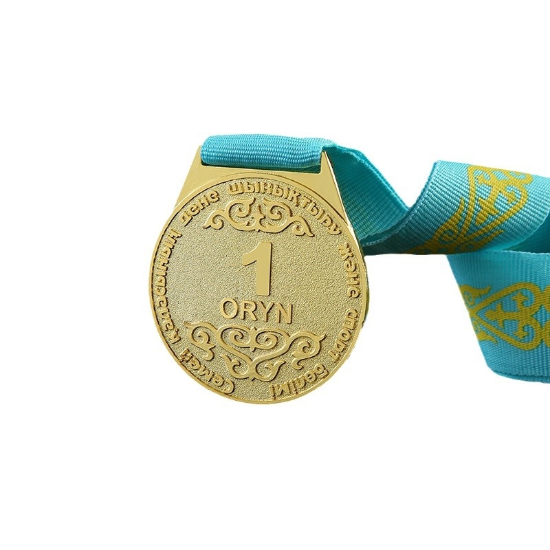 Prilagođena metalna medalja za školski dan sporta – spomen medalja za nogometni događaj