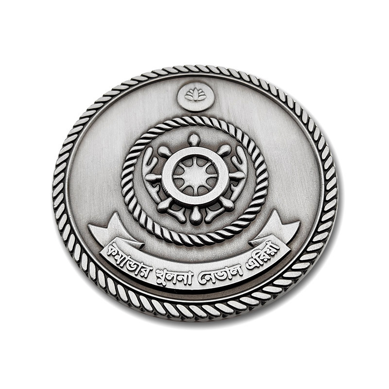 Prilagođena medalja s portretom avatara, geometrijski minimalistički dizajn, za poslovne događaje i maratone