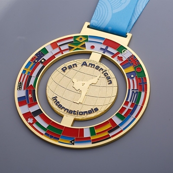 Prilagođeni metalni medal taekwondo za sportski događaj, suvenir maratona i planinarenja