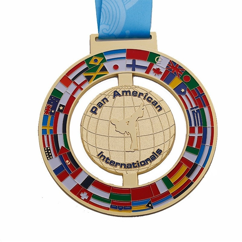 Prilagođeni metalni medal taekwondo za sportski događaj, suvenir maratona i planinarenja