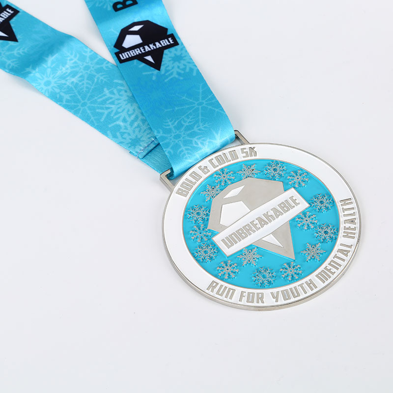Profesionalno prilagođena medalja za maraton, okrugla spomen-medalja od cinkovog legura, dostupna u više veličina
