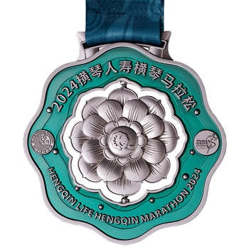Metalna medalja s prozirnim lakom, emajl završna površina za maraton, sportske događaje i školska natjecanja, prilagodljiva rotirajuća nagrada, spomen