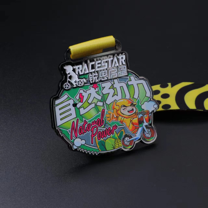 Prilagođene metalne medalje za školske sportske igre i maratone, spomen medalje za djecu i obitelj