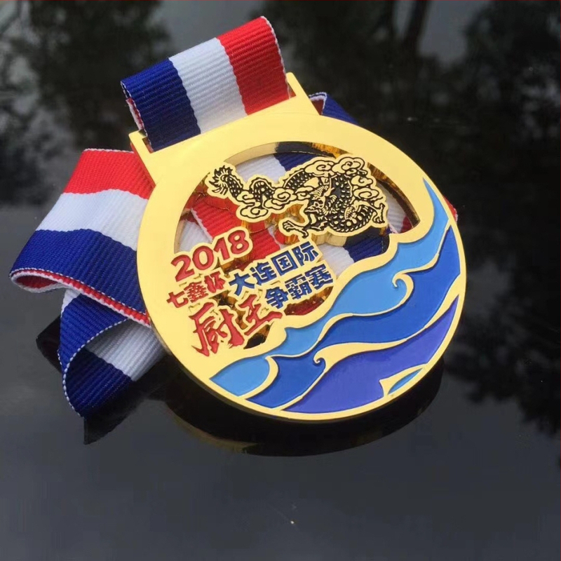 Prilagođene metalne medalje za školske sportske igre i maratone, spomen medalje za djecu i obitelj