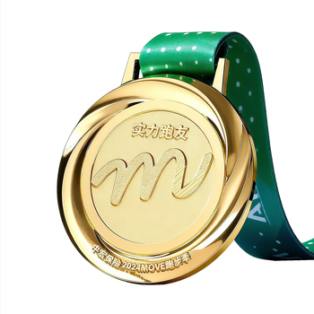 Personalizirana medalja za biciklizam i maraton, od cinkove legure, galvanizirana završna obrada, memorijalna zlatna medalja