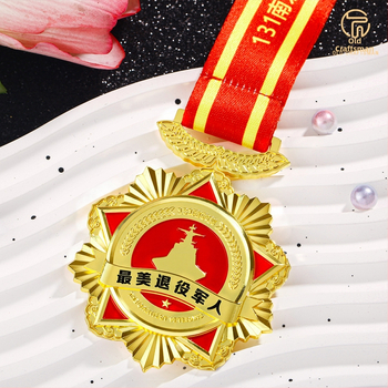 Častna medalja maratona, prilagođena medalja i bedž, suvenir završetka utrke