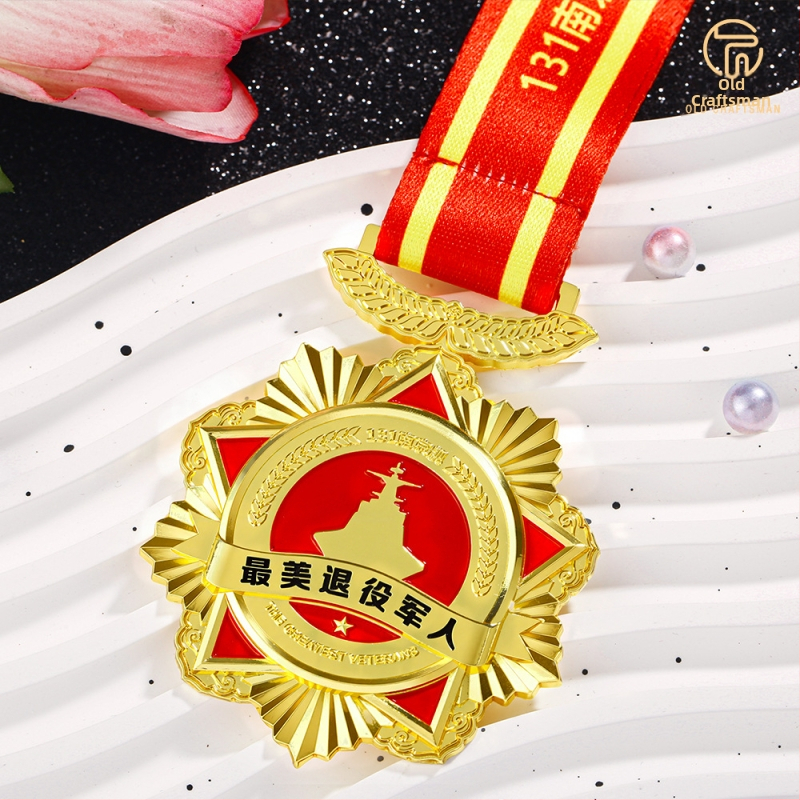 Častna medalja maratona, prilagođena medalja i bedž, suvenir završetka utrke