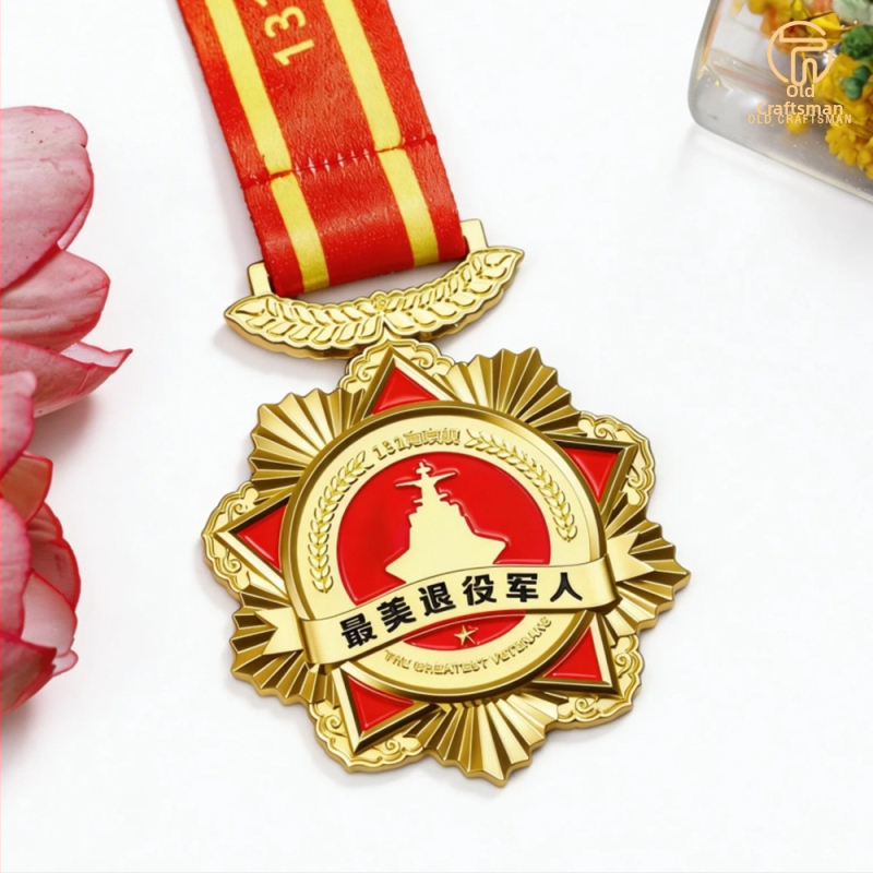 Častna medalja maratona, prilagođena medalja i bedž, suvenir završetka utrke