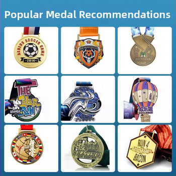 Prilagođene metalne medalje s mehanizmom otvaranja i zatvaranja za poslovne partnere, s lakiranim završetkom