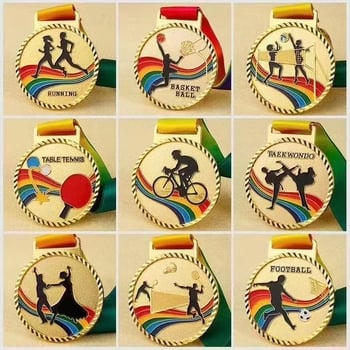 Metalne medalje po kalupu po narudbi, zlatne, srebrne i brončane medalje, razne vrste prigodnih medalja, značke i nagrade, pozlaćena cinkova zliatina