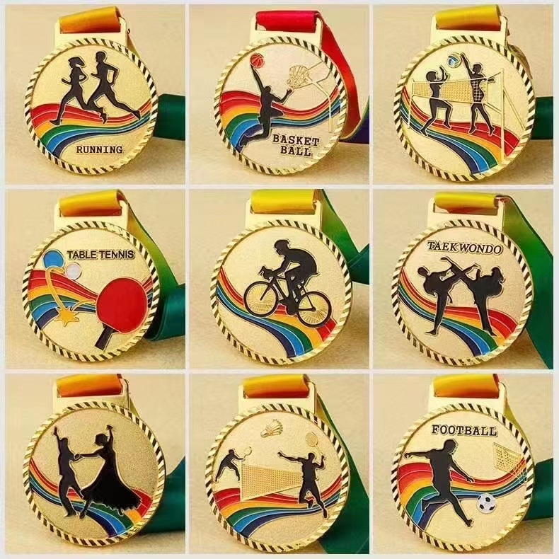 Metalne medalje po kalupu po narudbi, zlatne, srebrne i brončane medalje, razne vrste prigodnih medalja, značke i nagrade, pozlaćena cinkova zliatina