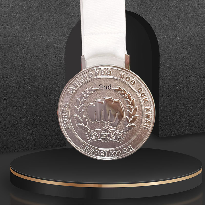 Prilagođene taekwondo medalje za prvo do treće mjesto, natjecanje Sanda, metalne medalje za sportski događaj s plaketom za izlaganje