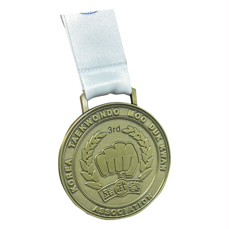 Prilagođene taekwondo medalje za prvo do treće mjesto, natjecanje Sanda, metalne medalje za sportski događaj s plaketom za izlaganje