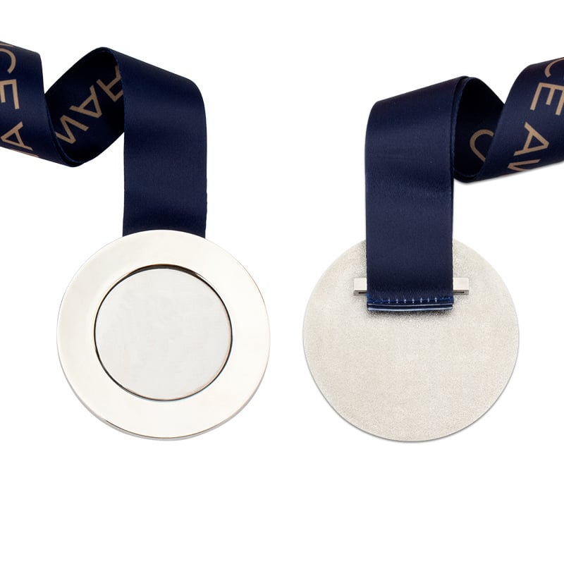 Prilagođena zlatno pozlaćena medalja od cinkove legure za maratone – prigodno priznanje