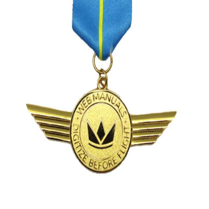 Metalna medalja za sportski događaj – prilagođena memorijalna medalja za dječji sportski susret i maraton