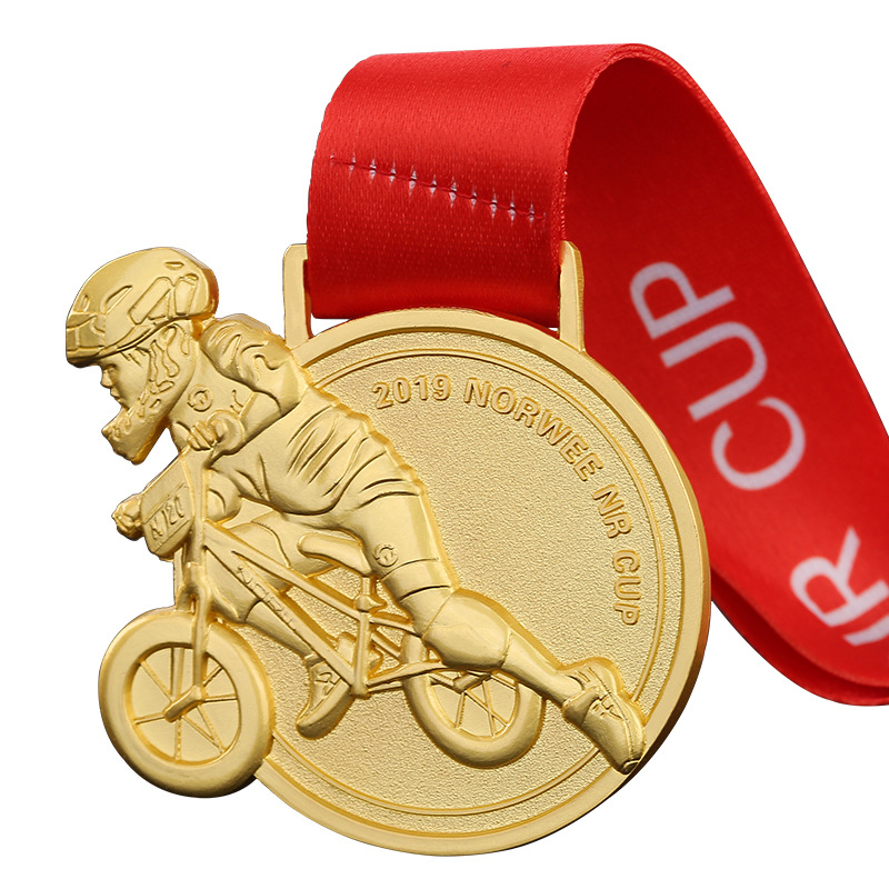 Metalna medalja za maraton – memorijalna nagrada za dječji sportski dan, zlatna, srebrna i brončana