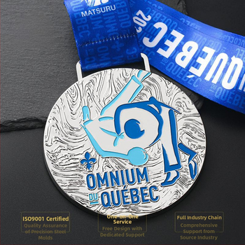 Prilagođene okrugle emajlirane medalje za sportske događaje – nagrade za maraton u zlatnoj, srebrenoj i brončanoj boji