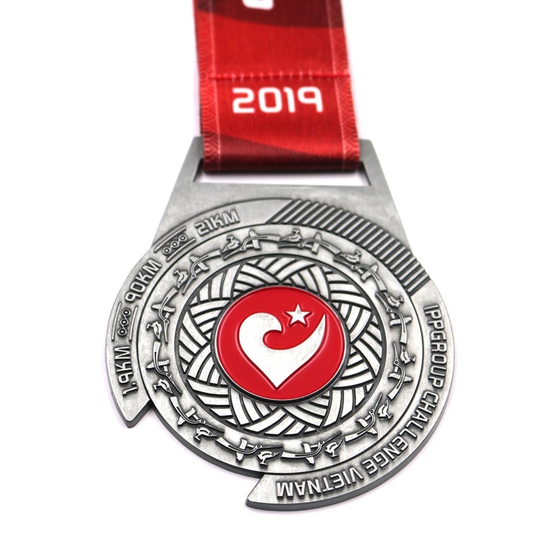 Maratonske medalje od cinkovog legura, reljefne metalne medalje za različite događaje