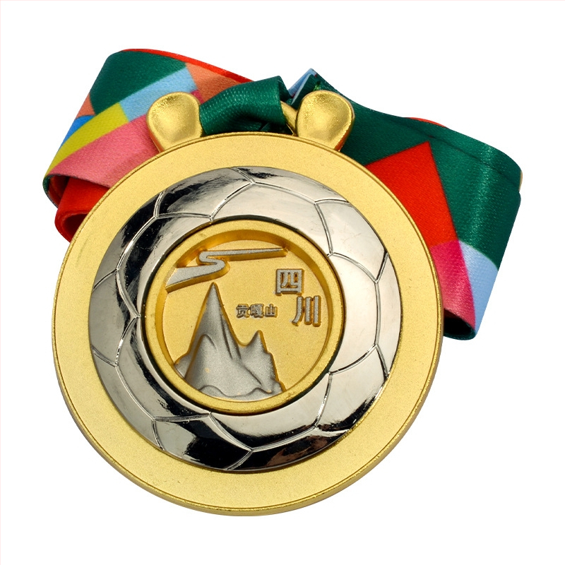 Longzhiyu prilagođene medalje za maraton — zlatne, srebrne i brončane, metalne sportske medalje za izlaganje