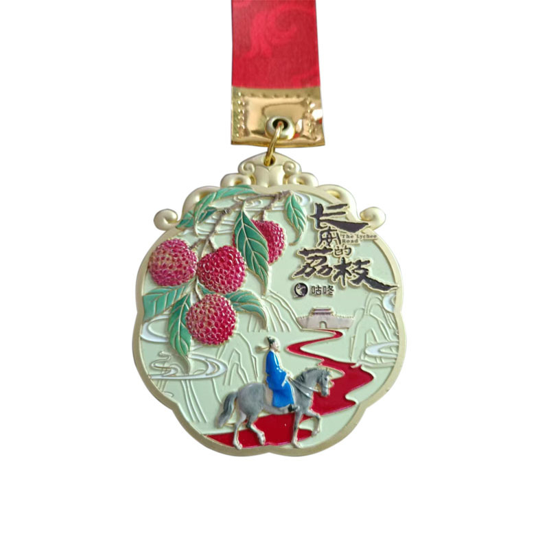 Prilagođene metalne medalje za maratonske događaje, kreativne prigodne medalje za korporativna natjecanja, obojene medalje