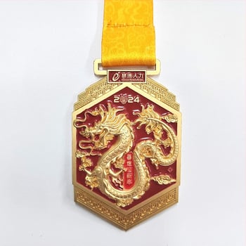 Prilagođene metalne medalje za tvrtke i škole na maratonskim događajima, zlatne, srebrne i brončane nagrade, kreativne natjecateljske medalje.
