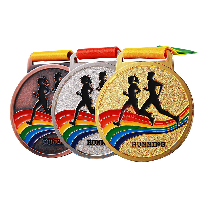 Metalne medalje za maraton i sportske događaje – zlato, srebro, bronca