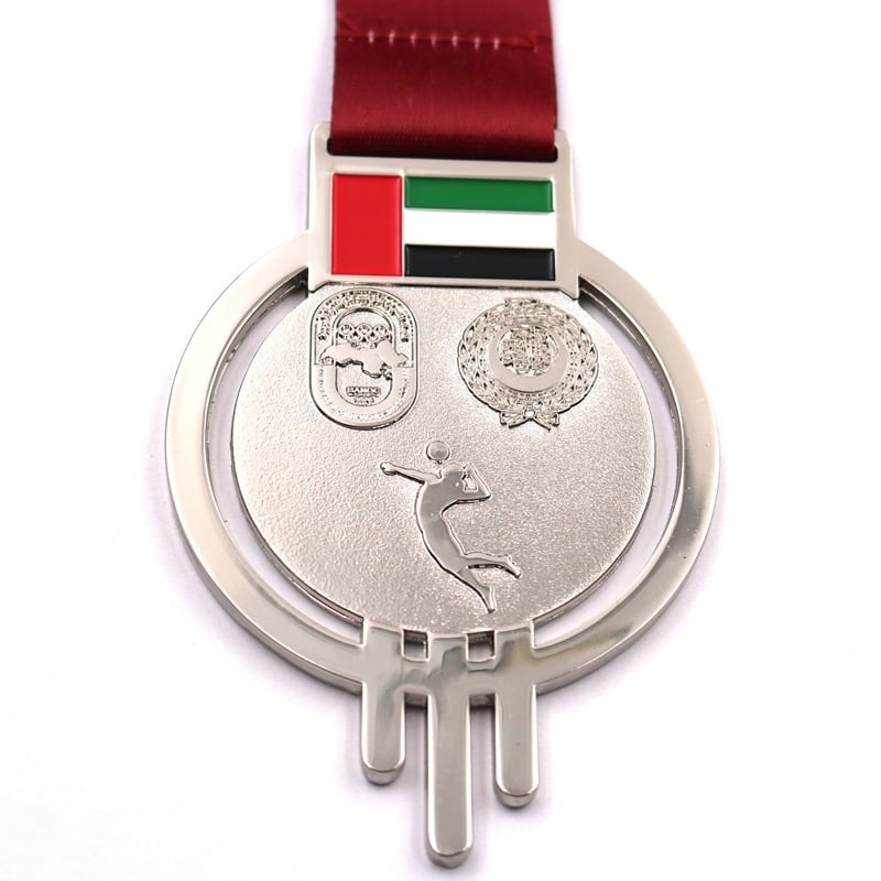 Reljefna maratonska medalja, medalja od cink-aluminijskog legura za sportske događaje