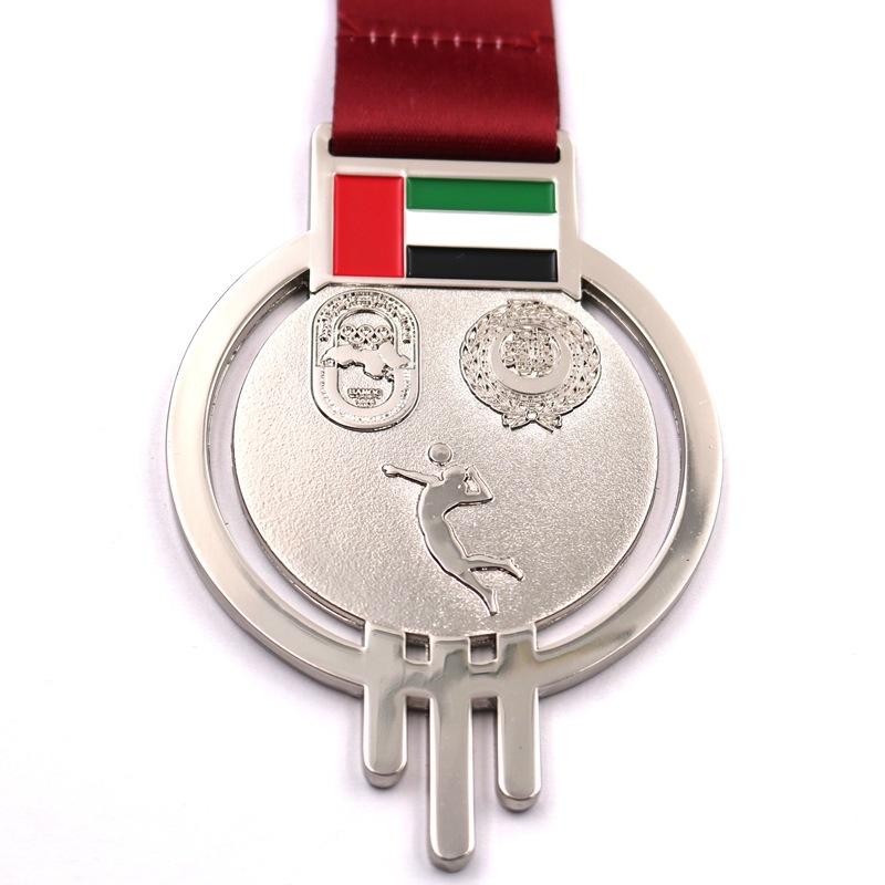 Reljefna maratonska medalja, medalja od cink-aluminijskog legura za sportske događaje
