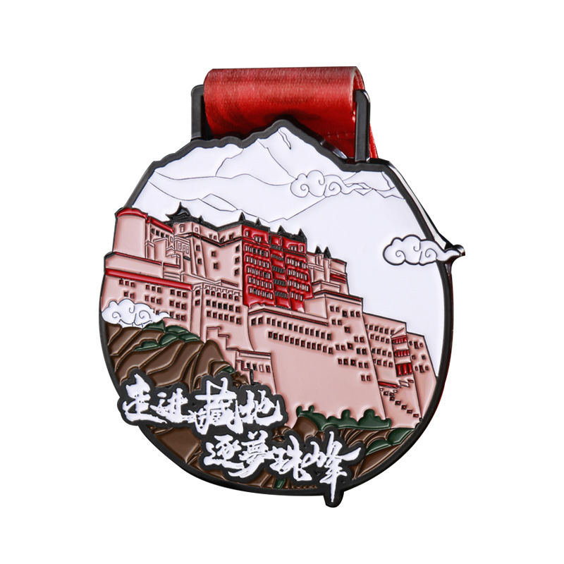Prilagođene metalne medalje za maratone, lakirane medalje za natjecanja u zlatnoj, srebrnoj i brončanoj boji; proizvodnja Taekwondo medalja