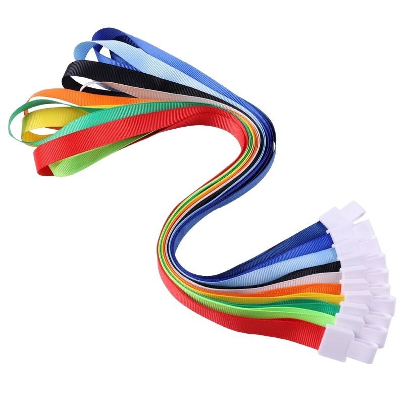 Poliesterski lanyard za identifikacijsku karticu s držačem i tiskom logotipa